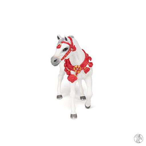 Papo Cheval Arabe blanc en tenue de parade (Chevaux, poulains et poneys)