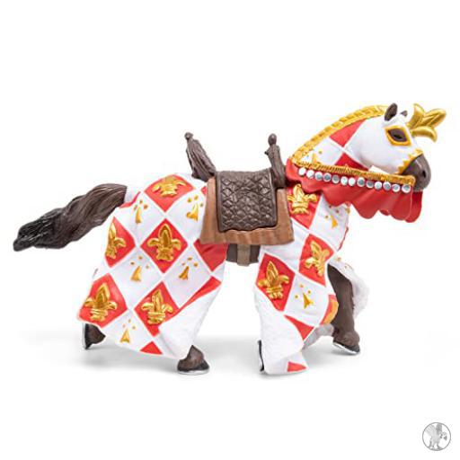 Papo Cheval blanc fleur de lys (Monde médiéval)