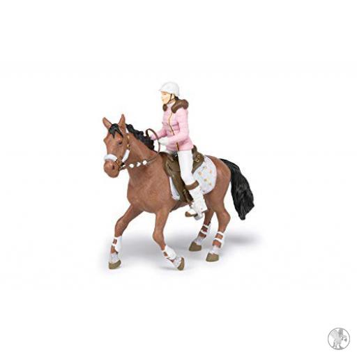 Papo Cheval de la cavalière fashion hiver (Chevaux, poulains et poneys)