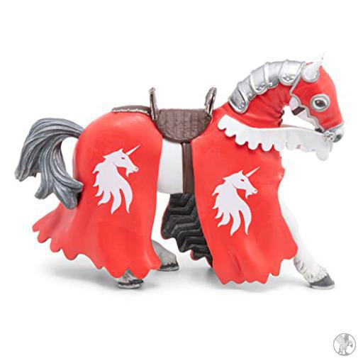 Papo Cheval du chevalier licorne a la lance (Monde médiéval)