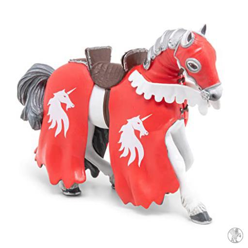Papo Cheval du chevalier licorne a la lance (Monde médiéval)