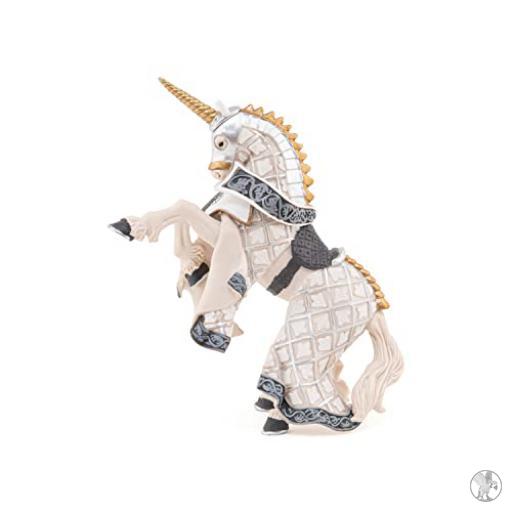 Papo Cheval du Maître des armes cimier licorne (Monde médiéval)