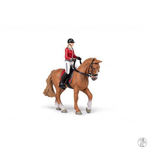 Papo Cheval de promenade et sa cavalière (Chevaux, poulains et poneys)