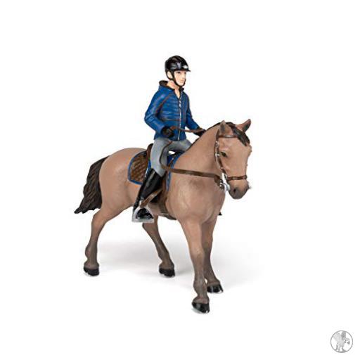Papo Cheval de promenade et son cavalier (Chevaux, poulains et poneys)