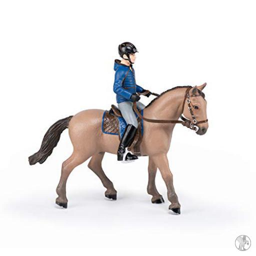 Papo Cheval de promenade et son cavalier (Chevaux, poulains et poneys)