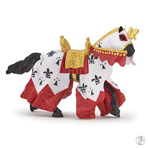 Papo Figurines Cheval du roi Arthur rouge