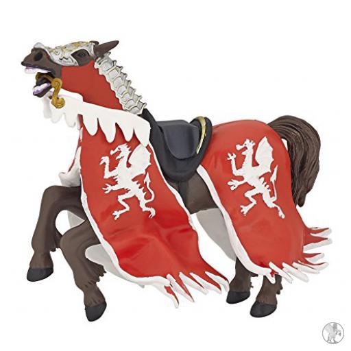 Papo Cheval du roi au dragon rouge (Monde médiéval)