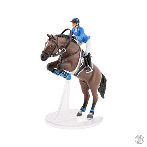 Papo Cheval de saut d'obstacle et sa cavalière (Chevaux, poulains et poneys)