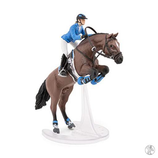 Papo Cheval de saut d'obstacle et sa cavalière (Chevaux, poulains et poneys)