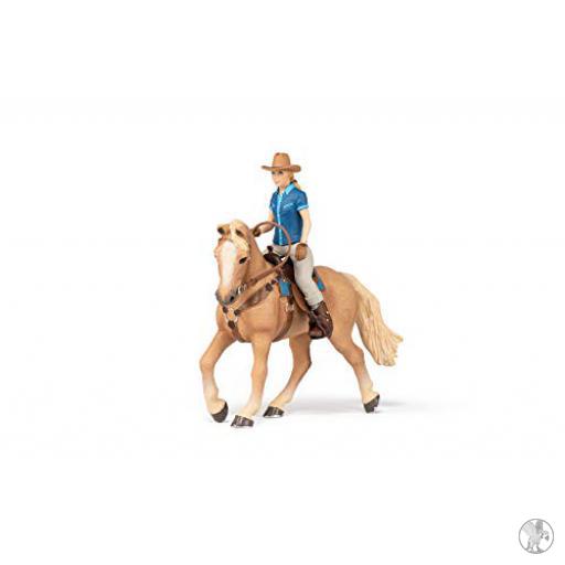 Papo Coffrets Cheval western et sa cavalière