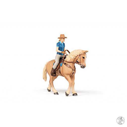 Papo Cheval western et sa cavalière (Chevaux, poulains et poneys)