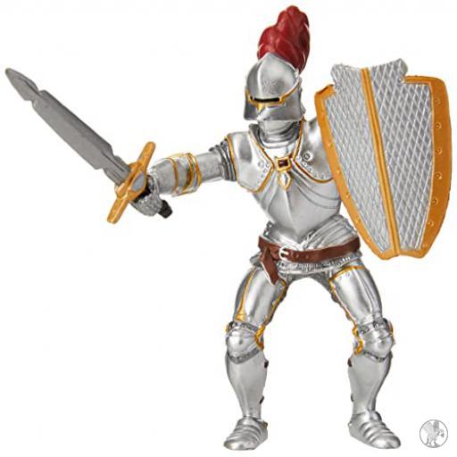 Papo Figurines Chevalier en armure au plumet rouge