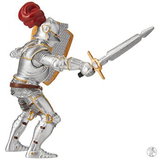 Papo Chevalier en armure au plumet rouge (Monde médiéval)