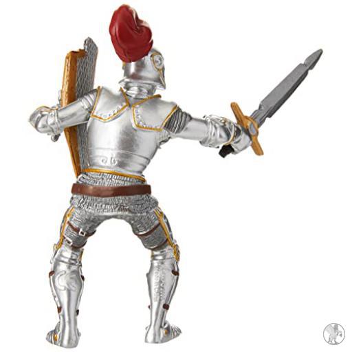 Papo Chevalier en armure au plumet rouge (Monde médiéval)