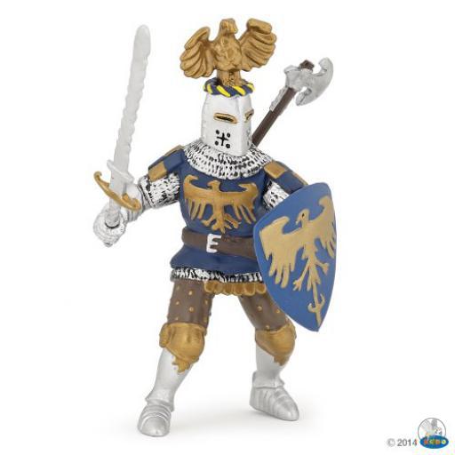Papo Figurines Chevalier bleu au cimier