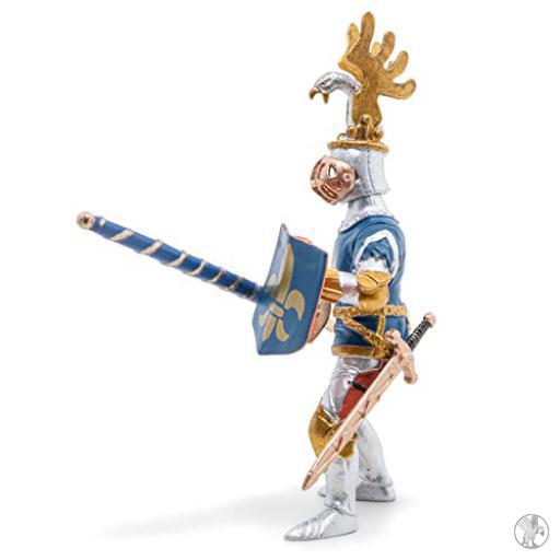 Papo Chevalier bleu fleur de lys (Monde médiéval)