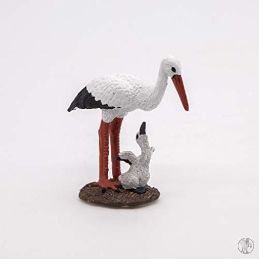 Papo Cigogne et son bébé (Vie sauvage)