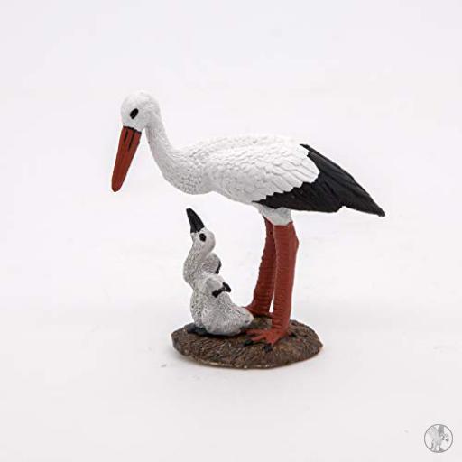 Papo Cigogne et son bébé (Vie sauvage)