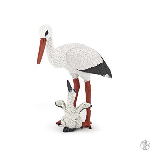 Papo Cigogne et son bébé (Vie sauvage)
