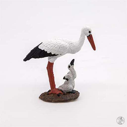Papo Cigogne et son bébé (Vie sauvage)