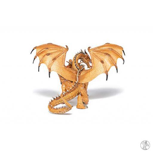 Papo Dragon deux têtes or (Monde fantastique)