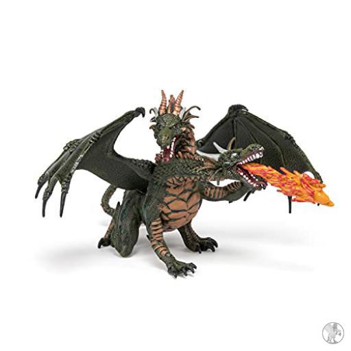 Papo Dragon deux têtes (Monde fantastique)