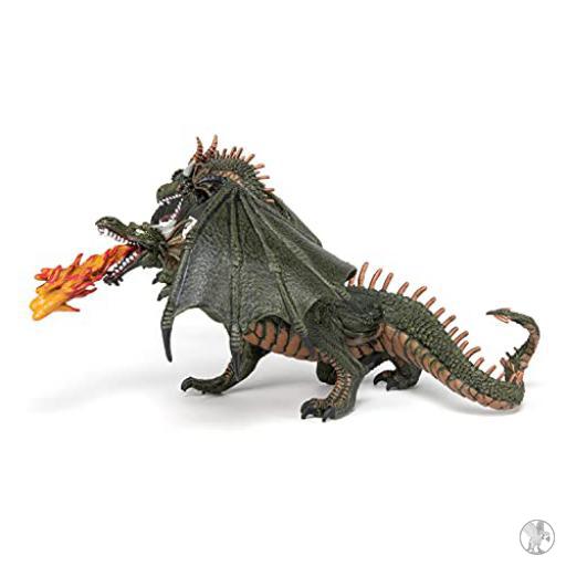 Papo Dragon deux têtes (Monde fantastique)