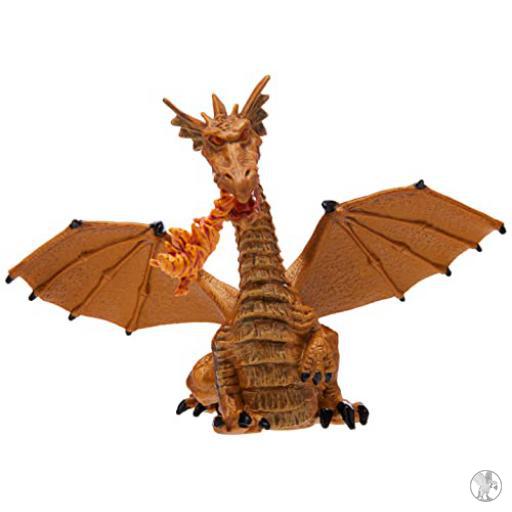 Papo Dragon or avec flamme (Monde enchanté)