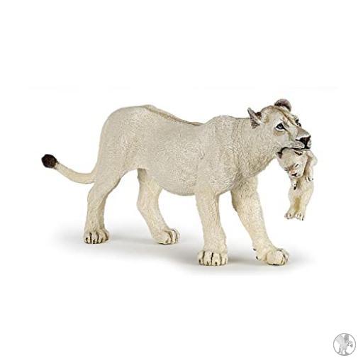 Papo Lionne blanche avec lionceau (Vie sauvage)