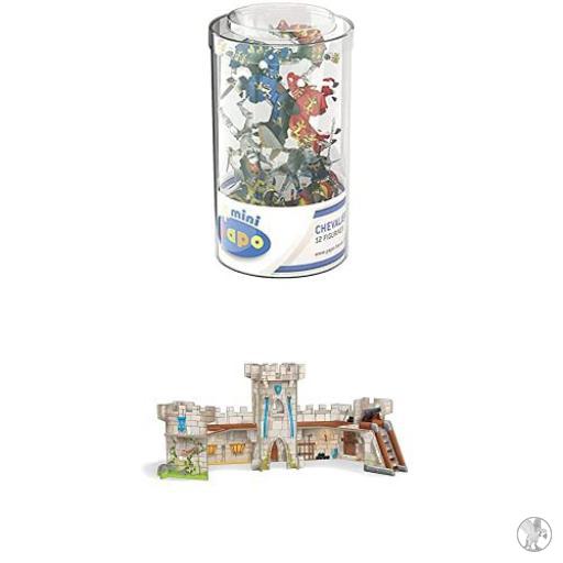 Papo Mini Papo Mini Chevaliers (Tube de 12 figurines)