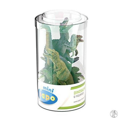 Papo Mini PLUS Dinosaures Lot 1 (Tube de 6 figurines) (Dinosaures)