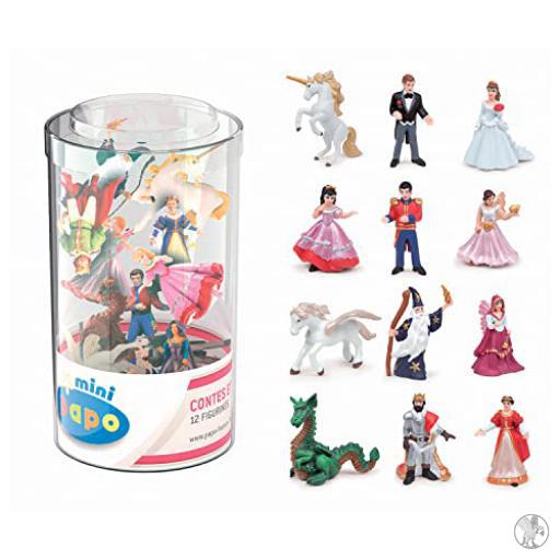 Papo Mini PLUS Monde enchanté (Tube de 12 figurines) (Monde enchanté)