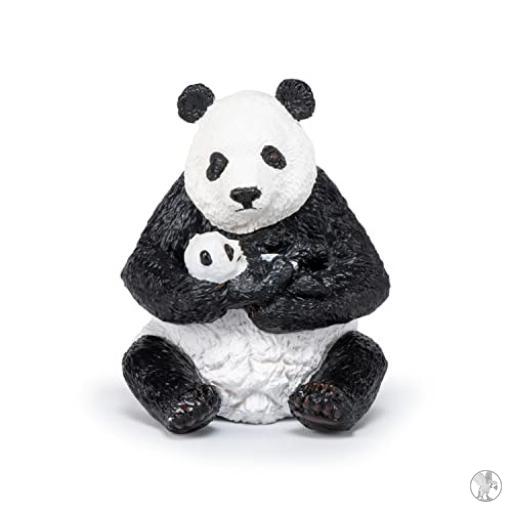 Papo Panda assis et son bébé (Vie sauvage)