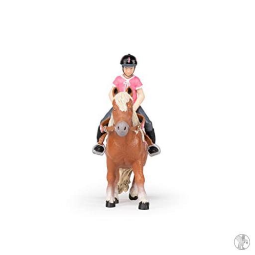 Papo Poney Shetland avec selle (Chevaux, poulains et poneys)