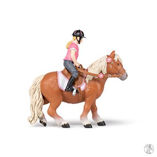 Papo Poney Shetland avec selle (Chevaux, poulains et poneys)