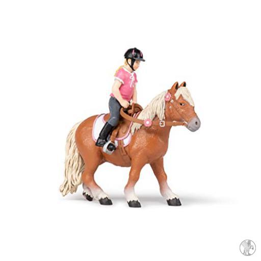 Papo Poney Shetland avec selle (Chevaux, poulains et poneys)