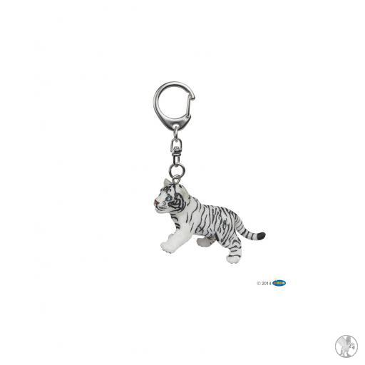 Papo Porte-Clés Porte-clés Bébé tigre blanc