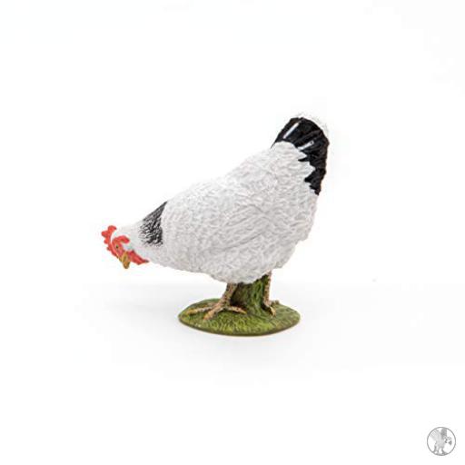 Papo Poule blanche picorant (Vie à la ferme)