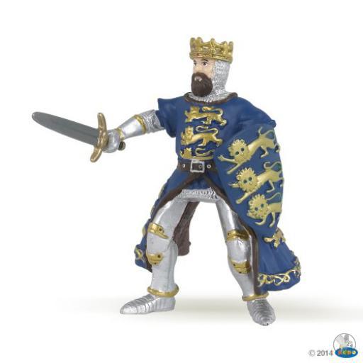 Papo Figurines Roi Richard bleu