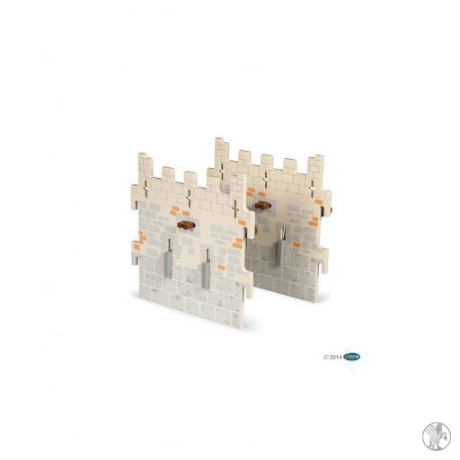 Papo Environnements Set 5 château du Maître des armes (2 murs intermédiaires)