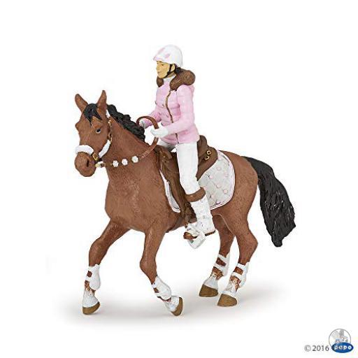 Papo Set Poney-Club Fashion hiver (Chevaux, poulains et poneys)
