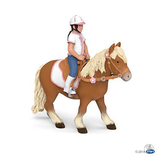 Papo Set Poney-Club Fashion hiver (Chevaux, poulains et poneys)