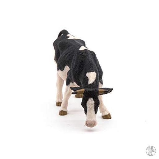 Papo Vache noire et blanche broutant (Vie à la ferme)